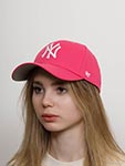 Бейсболка 47 BRAND арт. B-RAC17CTP-MA New York Yankees MLB (розовый)